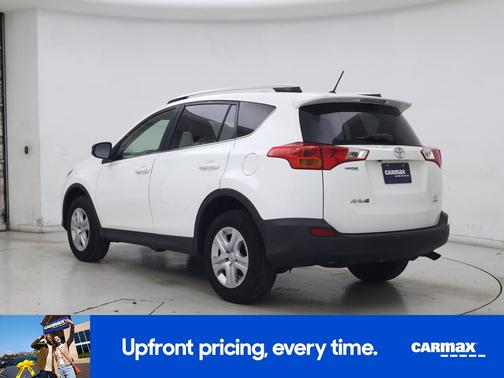 White 2015 Toyota RAV4 LE