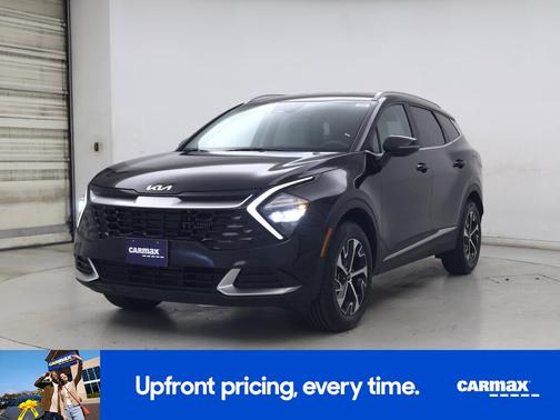 Black 2023 Kia Sportage Hybrid EX