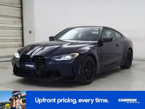 Blue 2024 BMW M4 Competition