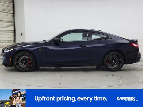 Blue 2024 BMW M4 Competition