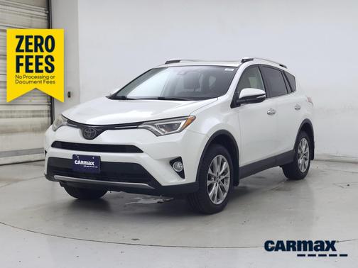 White 2016 Toyota RAV4 Limited