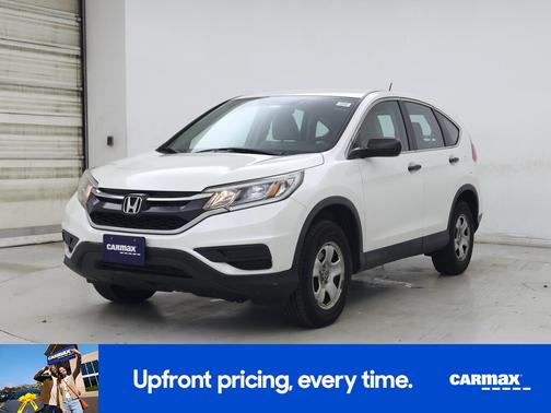 White 2015 Honda CR-V LX