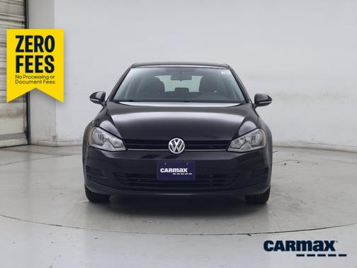 Black 2017 Volkswagen Golf S