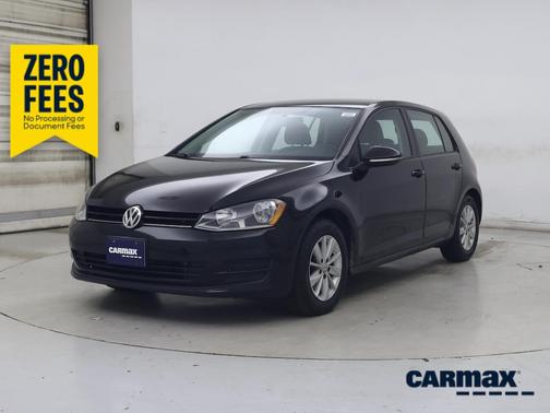 Black 2017 Volkswagen Golf S