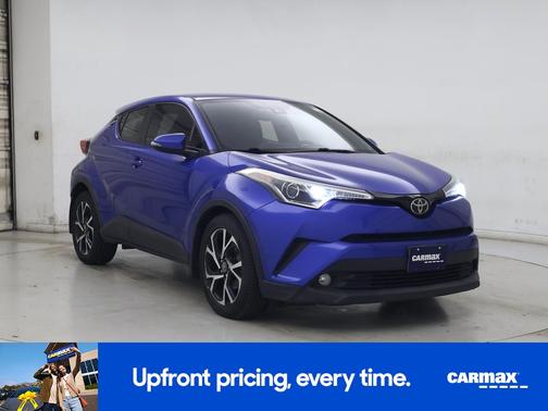 Blue 2018 Toyota C-HR XLE Premium