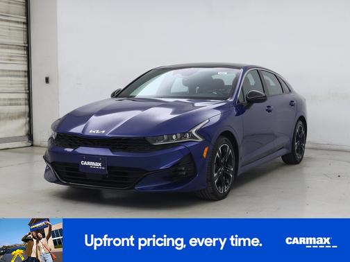 Blue 2022 Kia K5 GT-Line