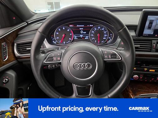 Blue 2015 Audi A6 Prestige