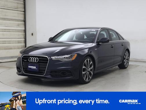 Blue 2015 Audi A6 Prestige