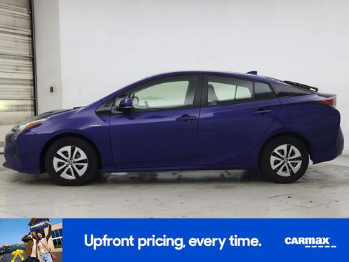 Blue 2018 Toyota Prius Two