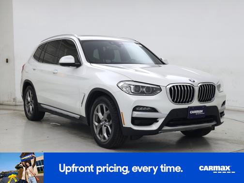 White 2020 BMW X3 XDrive30i