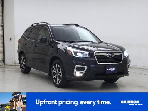 Black 2021 Subaru Forester Limited