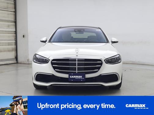 White 2022 Mercedes-Benz S-Class