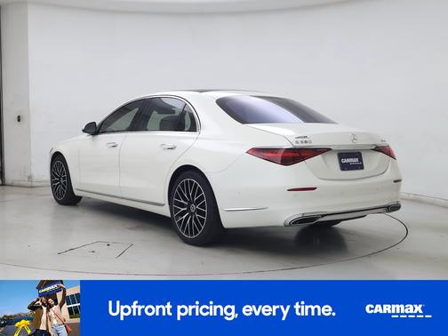 White 2022 Mercedes-Benz S-Class