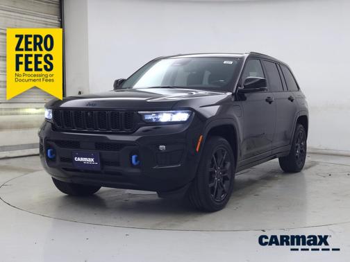 Black 2023 Jeep Grand Cherokee 4xe 30th Anniversary