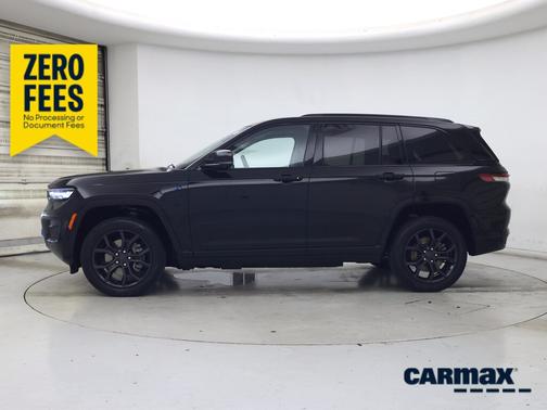 Black 2023 Jeep Grand Cherokee 4xe 30th Anniversary
