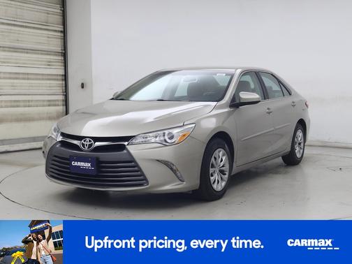 Tan 2016 Toyota Camry LE