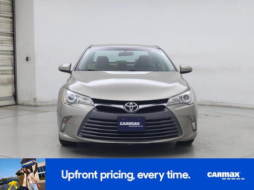 Tan 2016 Toyota Camry LE