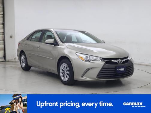 Tan 2016 Toyota Camry LE