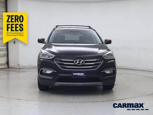 Black 2017 Hyundai Santa Fe Sport
