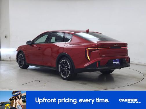 Red 2025 Kia K4 GT-Line