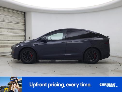 Gray 2024 Tesla Model X Plaid