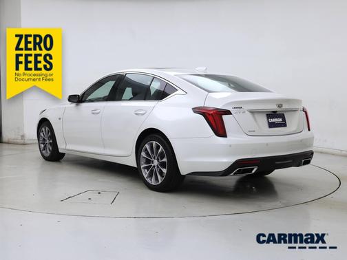 White 2023 Cadillac CT5 Premium Luxury