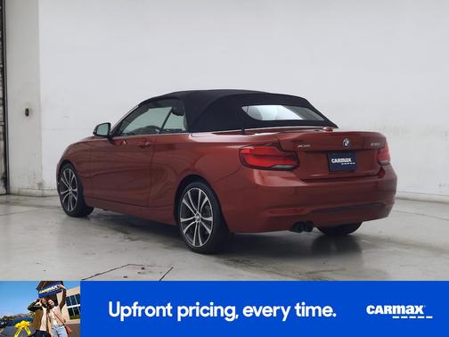 Orange 2018 BMW 230 XI