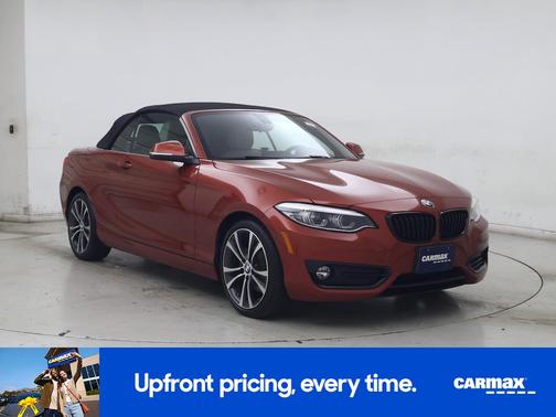 Orange 2018 BMW 230 XI