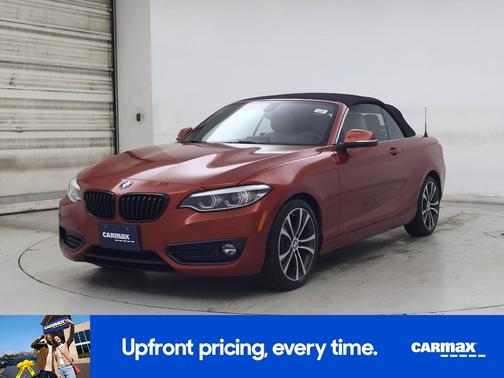 Orange 2018 BMW 230 XI