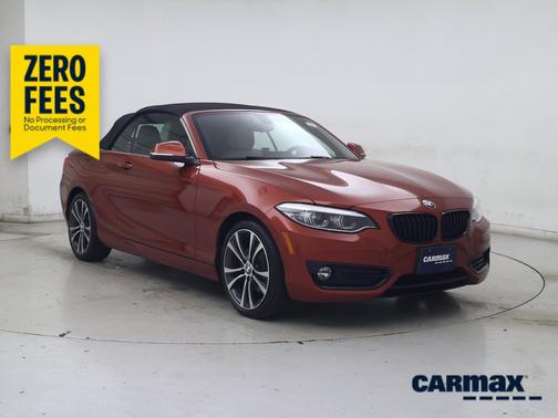 Orange 2018 BMW 230 XI