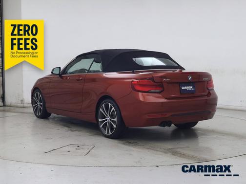 Orange 2018 BMW 230 XI