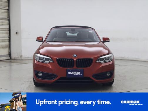 Orange 2018 BMW 230 XI