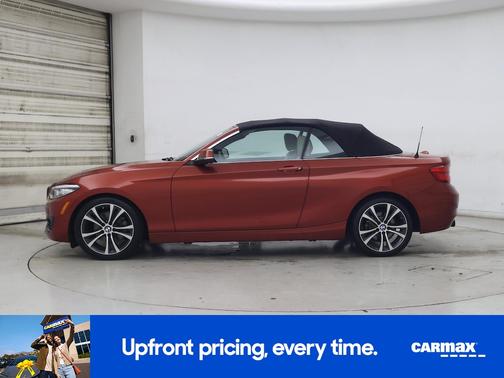 Orange 2018 BMW 230 XI