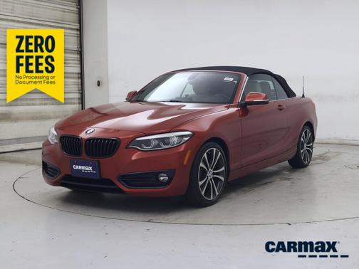 Orange 2018 BMW 230 XI