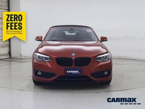 Orange 2018 BMW 230 XI