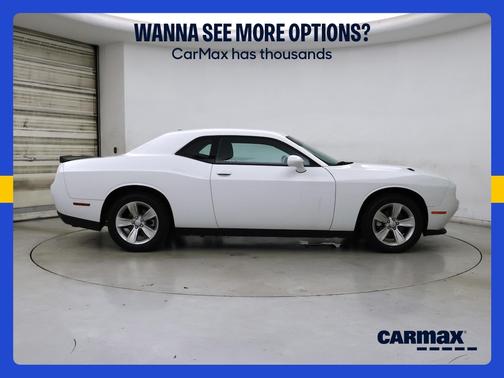 White 2023 Dodge Challenger SXT