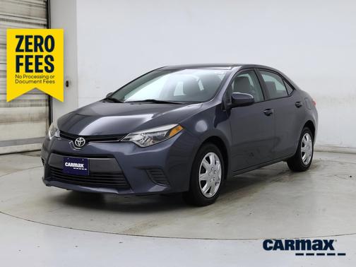 Blue 2016 Toyota Corolla LE