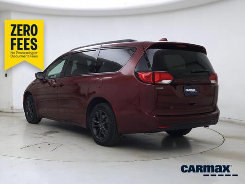Burgundy 2020 Chrysler Pacifica Launch Edition