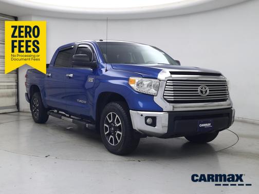 Blue 2017 Toyota Tundra Limited