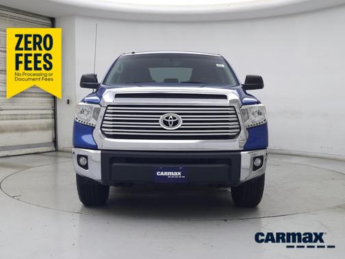 Blue 2017 Toyota Tundra Limited