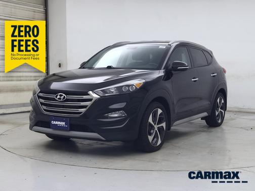 Black 2018 Hyundai TUCSON Limited
