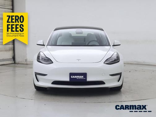 White 2022 Tesla Model 3 Long Range
