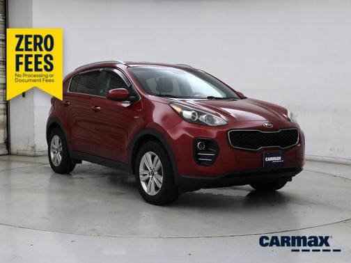 Red 2019 Kia Sportage LX