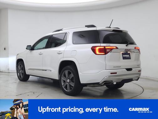 White 2017 GMC Acadia Denali