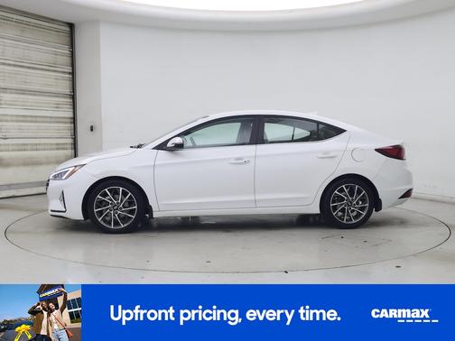 White 2020 Hyundai ELANTRA Limited