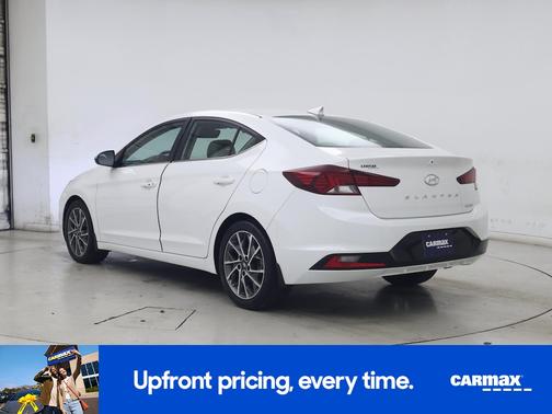 White 2020 Hyundai ELANTRA Limited