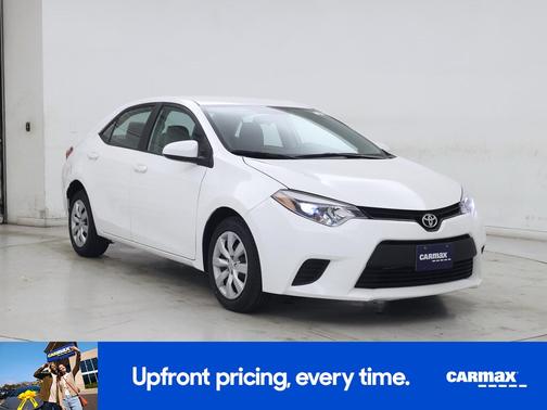 White 2014 Toyota Corolla LE