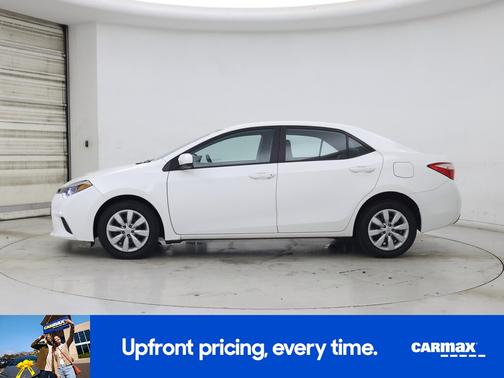 White 2014 Toyota Corolla LE