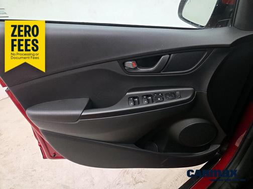 Red 2021 Hyundai KONA SEL
