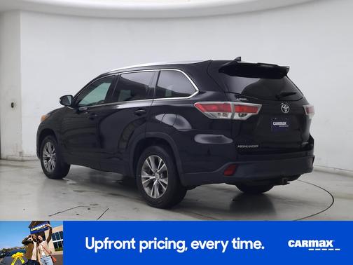 Black 2015 Toyota Highlander XLE